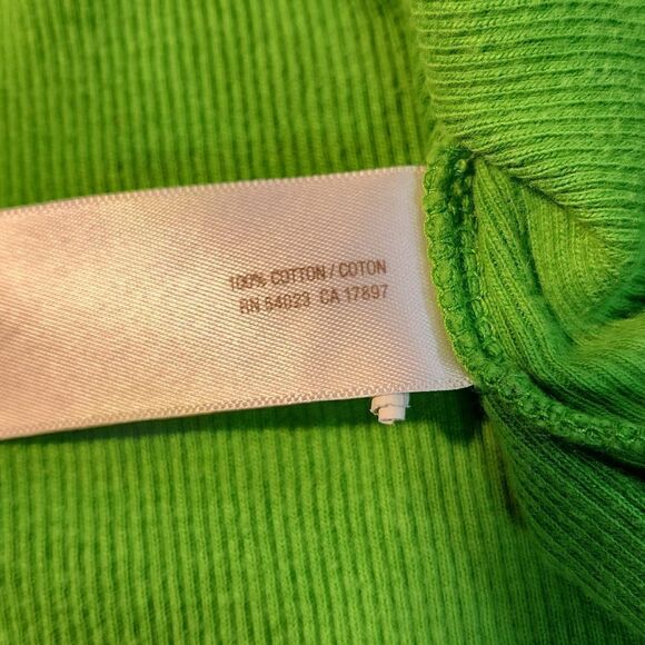 💜Old Navy Green Ribbed Tanktop Large - Picture 5 of 7